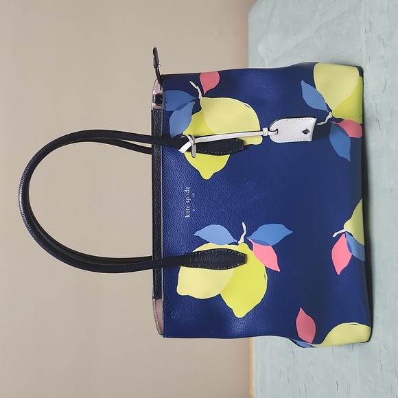 Kate Spade New York Medium Top Zip Lemon Zest Satchel - Picture 1 of 13